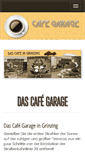 Mobile Screenshot of cafegarage.at