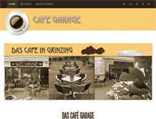 Tablet Screenshot of cafegarage.at